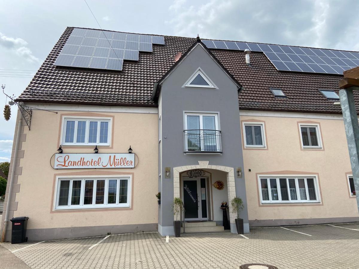 Landhotel Mueller Im Donautal Tapfheim エクステリア 写真